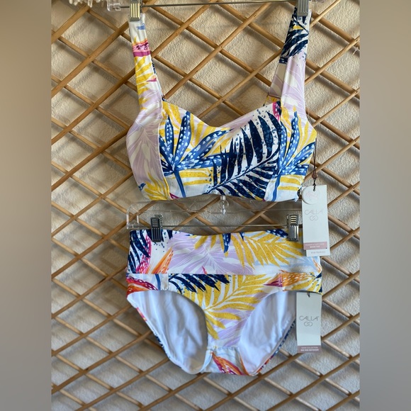 CALIA by Carrie Underwood Other - NWT Calia Watercolor Palms bikini